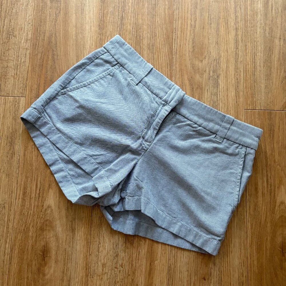J. Crew Outlet Low Rise Trouser Stretch Shorts Medium Grey Women’s Size 2